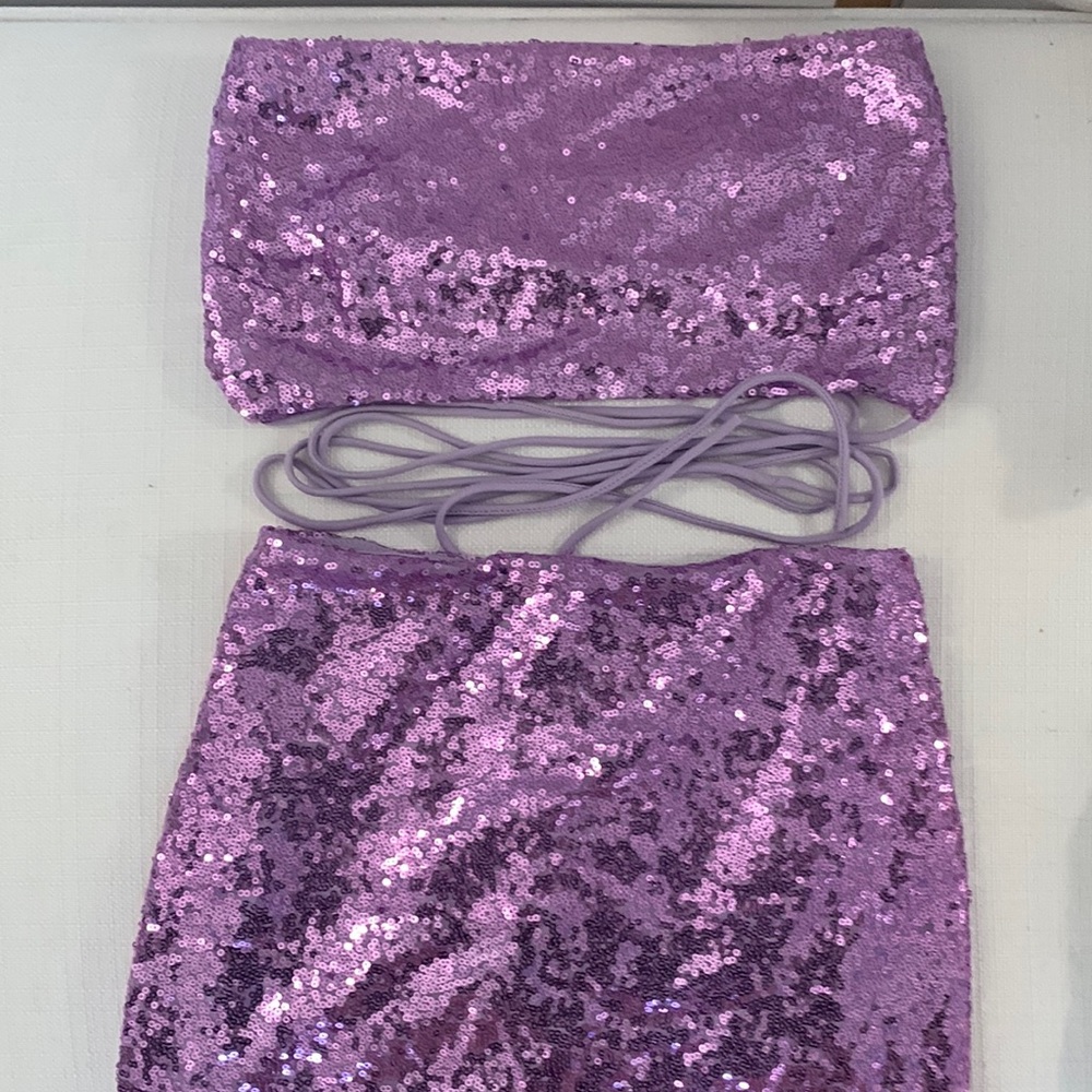 Lucy in the sky sequin set